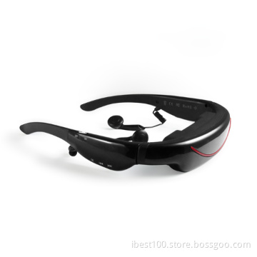 72inch Fpv Wireless MP4 Video Glasses 4GB Memory